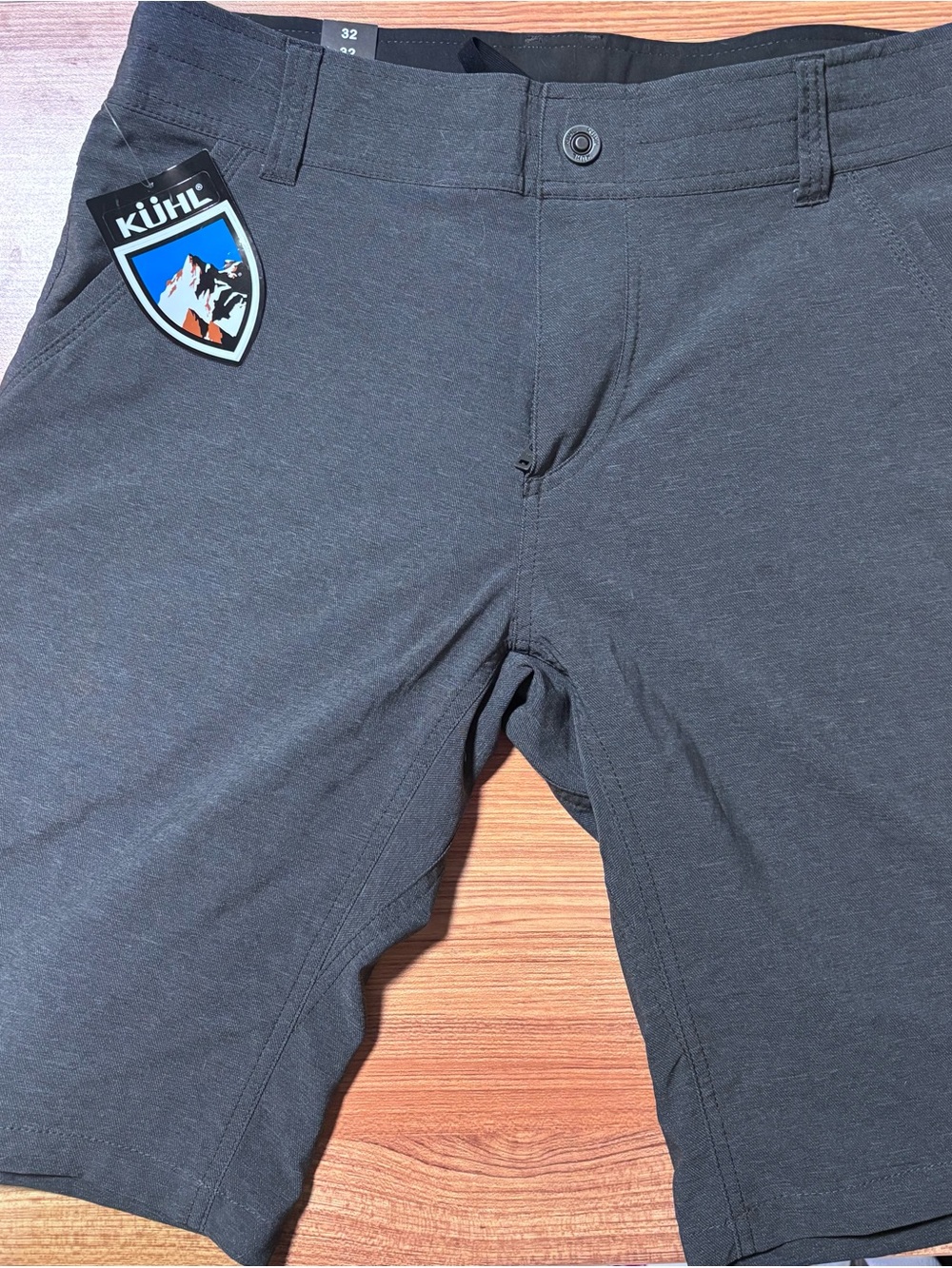 Kuhl Men's Charcoal Performance Shorts
